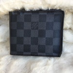 Mens Louis Vuitton DAMIER wallet